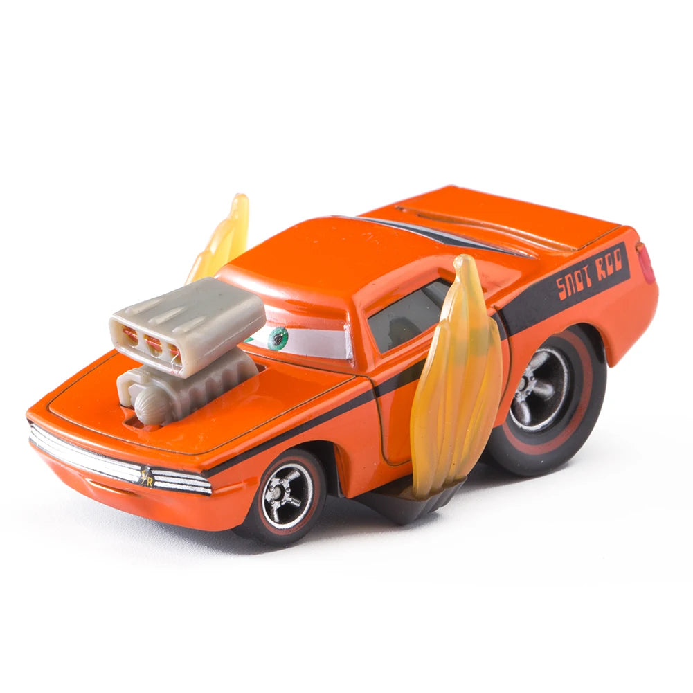 Children Car Disney Pixar Cars 3 Lightning McQueen Toys Jackson Storm The King Mater 1:55 Diecast Metal Alloy Model Car Kid Gift