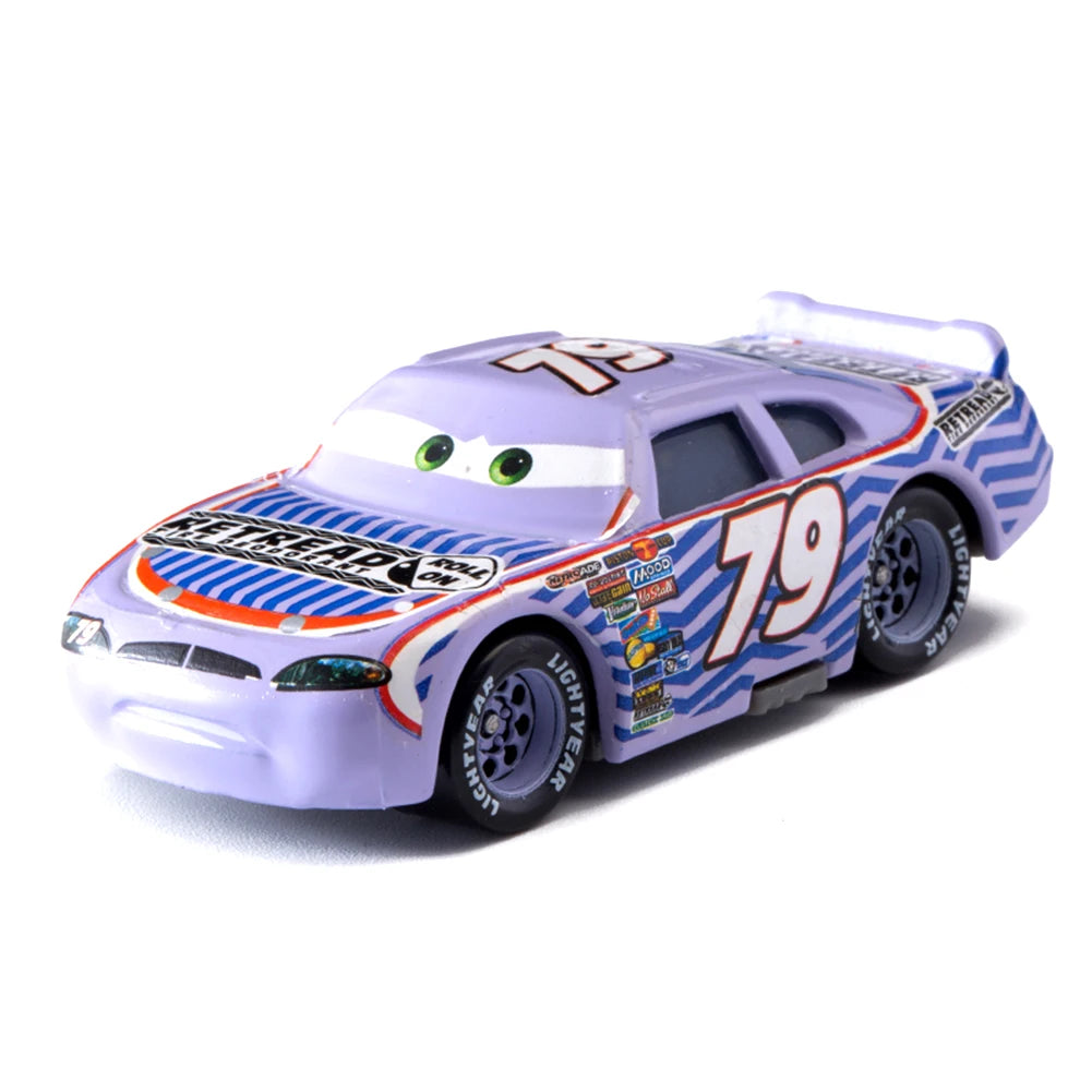 Children Car Disney Pixar Cars 3 Lightning McQueen Toys Jackson Storm The King Mater 1:55 Diecast Metal Alloy Model Car Kid Gift