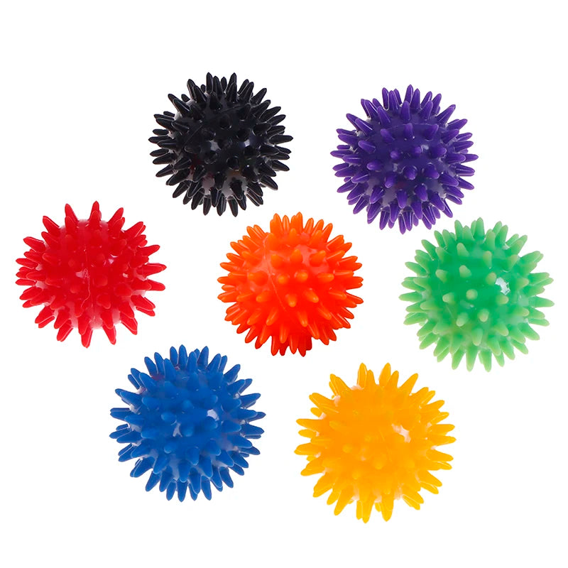 Full Body Spiky Massage Ball Hedgehog Sensory Training Grip the Ball Hard Stress Ball 6cm For Fitness Sport Exercise