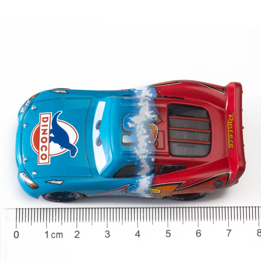 Children Car Disney Pixar Cars 3 Lightning McQueen Toys Jackson Storm The King Mater 1:55 Diecast Metal Alloy Model Car Kid Gift