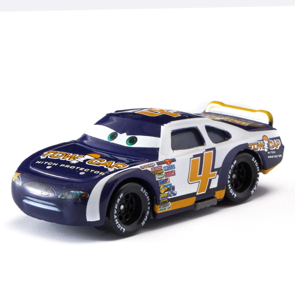 Children Car Disney Pixar Cars 3 Lightning McQueen Toys Jackson Storm The King Mater 1:55 Diecast Metal Alloy Model Car Kid Gift