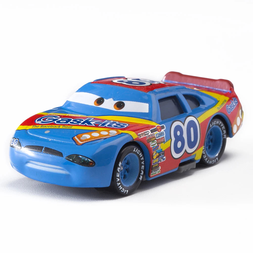 Children Car Disney Pixar Cars 3 Lightning McQueen Toys Jackson Storm The King Mater 1:55 Diecast Metal Alloy Model Car Kid Gift
