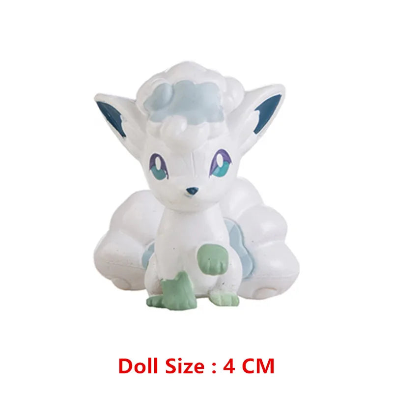 Pokemon 4-13Cm New Cartoons Movie Anime Figure Pikachu Mewtwo Charmander Blastoise Gurado Pet Action Model Toy Gifts