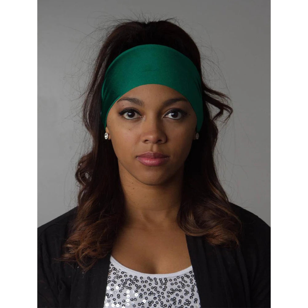 Hot Absorbing Sweat Sport Hair Bands Men Women Elastic Yoga Headbands Fitness Headwear Headwrap Sports Hair Accessories