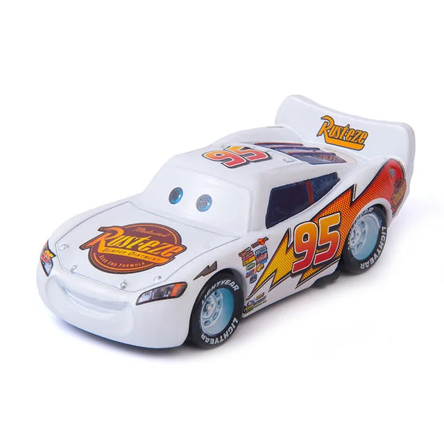 Children Car Disney Pixar Cars 3 Lightning McQueen Toys Jackson Storm The King Mater 1:55 Diecast Metal Alloy Model Car Kid Gift