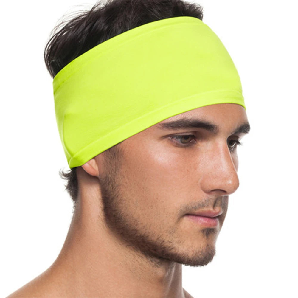 Hot Absorbing Sweat Sport Hair Bands Men Women Elastic Yoga Headbands Fitness Headwear Headwrap Sports Hair Accessories