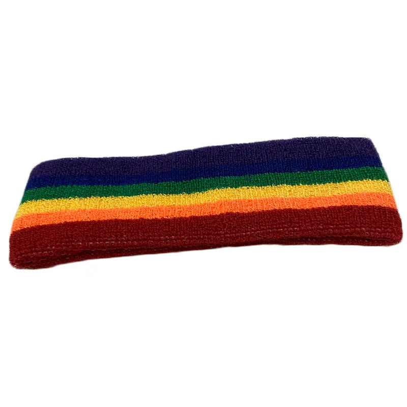 1Pcs Towel Sweatband Head Yoga Headband Sport Hairband Sweat Band Elastic Hair Band For Men Women Running Fitness Accessories
