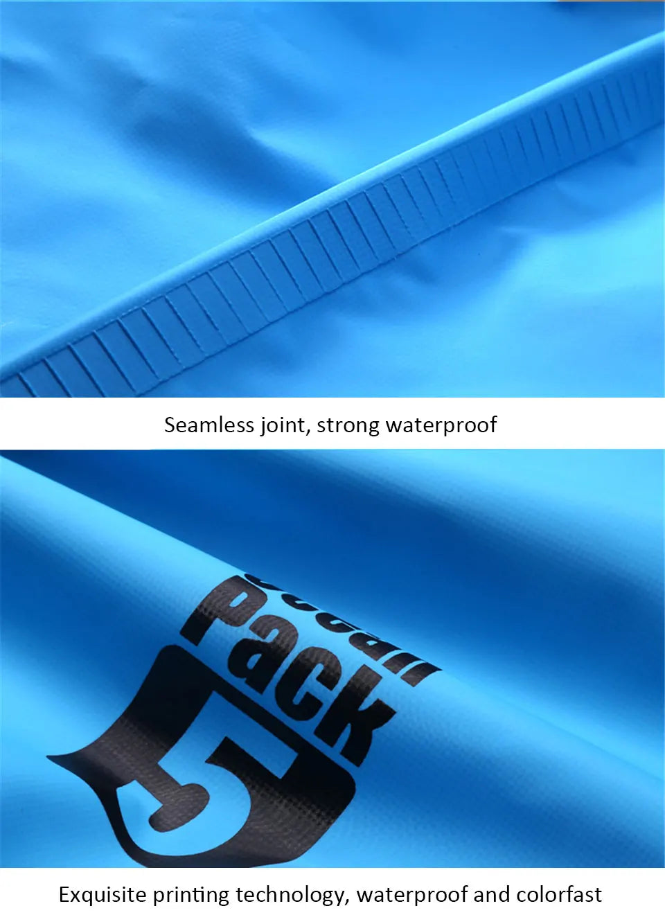 Waterproof PVC Dry Bag for Women Men 2L/5L/10L/15L/20L/30L Outdoor Sport Storage Bag for Kayaking, Boating, Fishing, Swimming