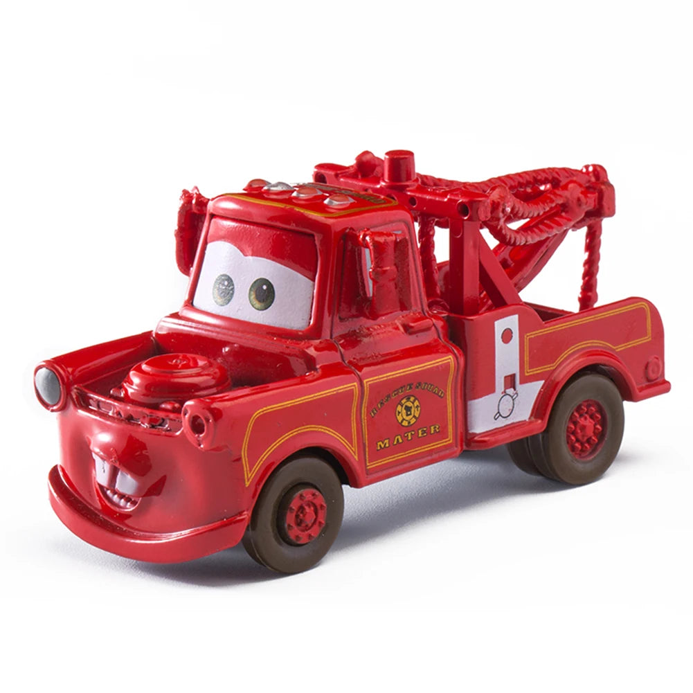 Children Car Disney Pixar Cars 3 Lightning McQueen Toys Jackson Storm The King Mater 1:55 Diecast Metal Alloy Model Car Kid Gift