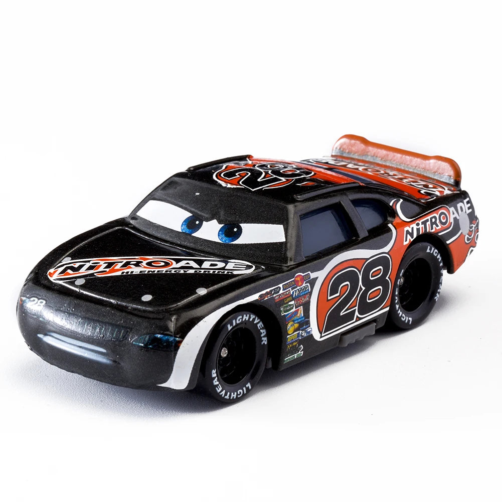 Children Car Disney Pixar Cars 3 Lightning McQueen Toys Jackson Storm The King Mater 1:55 Diecast Metal Alloy Model Car Kid Gift