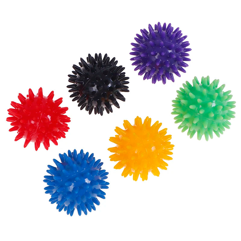 Full Body Spiky Massage Ball Hedgehog Sensory Training Grip the Ball Hard Stress Ball 6cm For Fitness Sport Exercise