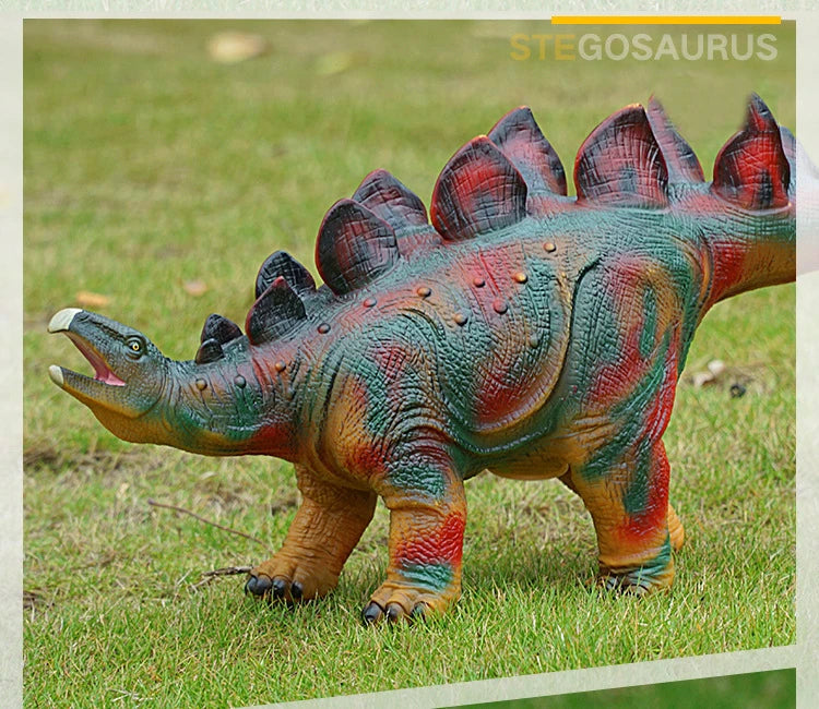 25-84cm Large Dinosaur Shark Model Toy For Kid Tyrannosaurus Rex Soft Puppets Animals Velociraptor Jurassic Worlds Children Toy