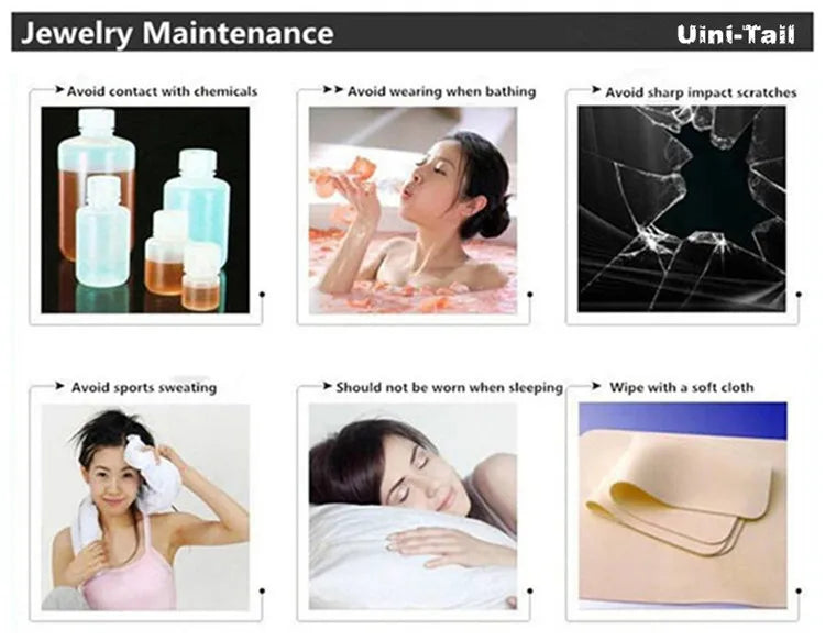 Uini-Tail hot selling new 925 Tibetan silver cute tulip earrings temperament fashion trend dynamic sweet girl jewelry  ED190