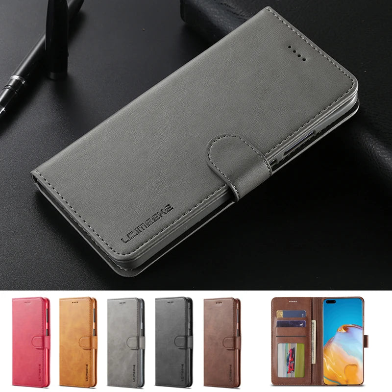 For iPhone 17 Case Leather Wallet Cover For iPhone 16 15 14 Plus Case Flip Cover For iPhone 17 16 15 14 13 12 11 Pro Max Case