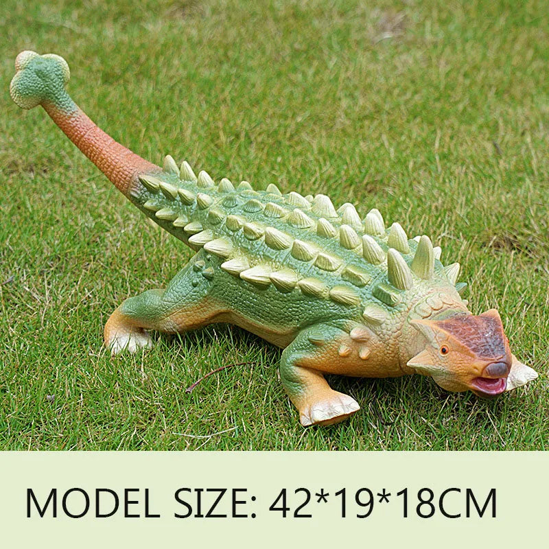 25-84cm Large Dinosaur Shark Model Toy For Kid Tyrannosaurus Rex Soft Puppets Animals Velociraptor Jurassic Worlds Children Toy