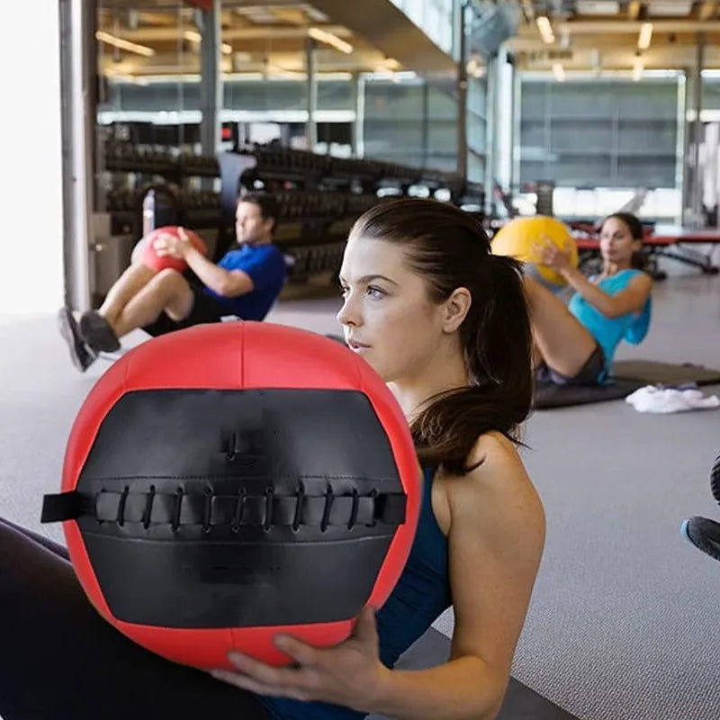 Fitness Empty Snatch Medicine Ball Crossfit Soft Wall Ball For Gym Home Full Body Exercise Strength Bodybuilding Sport Equipment