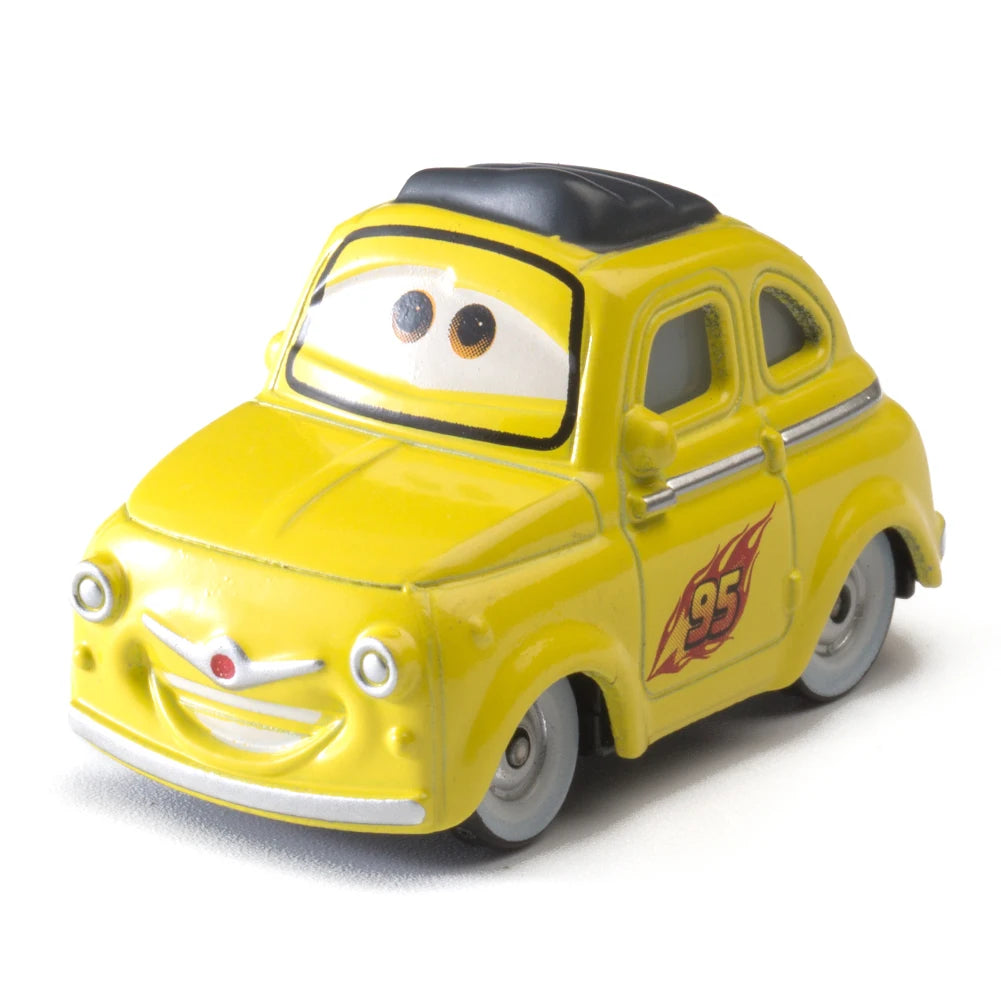 Children Car Disney Pixar Cars 3 Lightning McQueen Toys Jackson Storm The King Mater 1:55 Diecast Metal Alloy Model Car Kid Gift