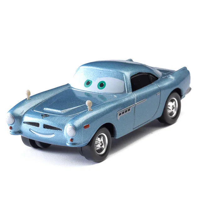Children Car Disney Pixar Cars 3 Lightning McQueen Toys Jackson Storm The King Mater 1:55 Diecast Metal Alloy Model Car Kid Gift