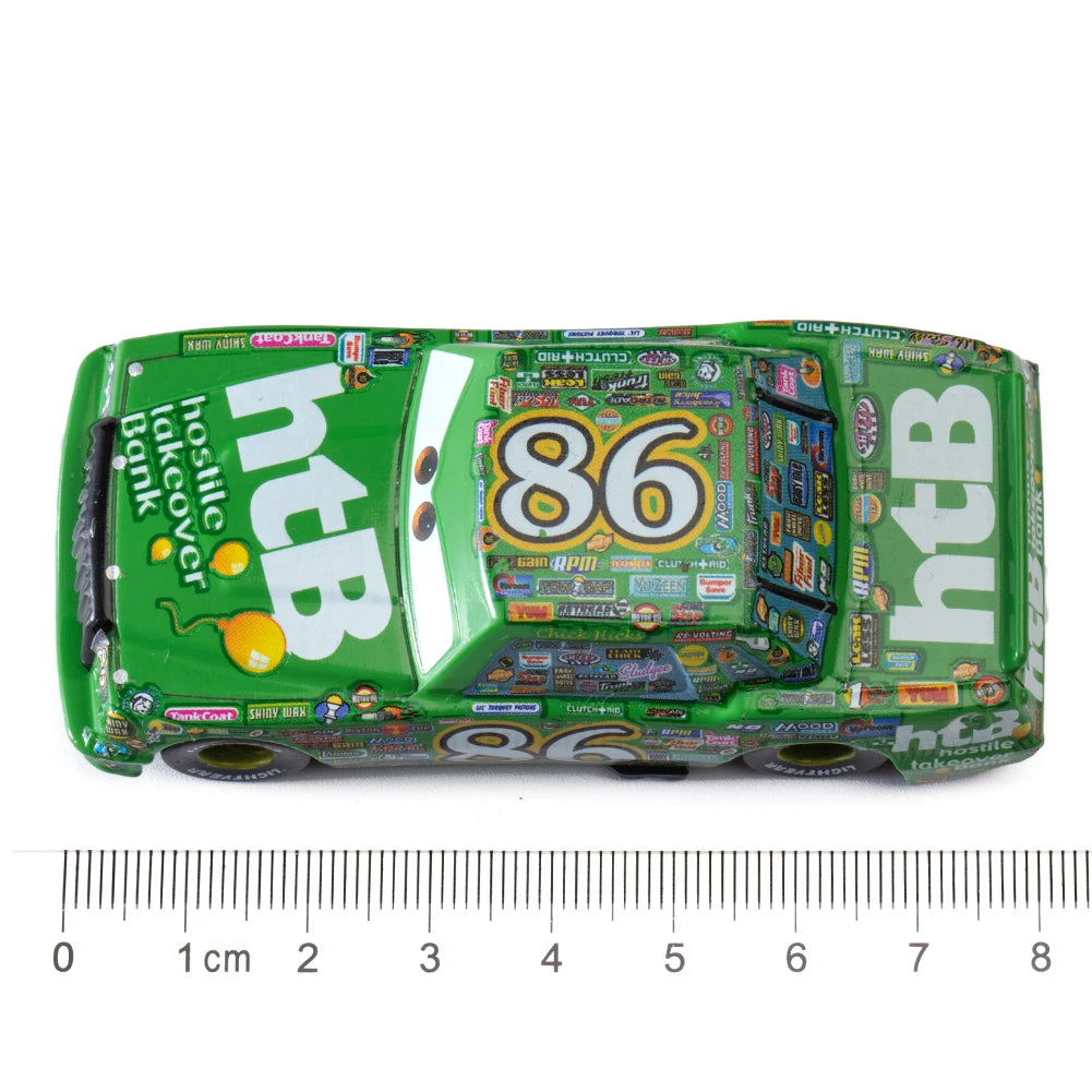 Children Car Disney Pixar Cars 3 Lightning McQueen Toys Jackson Storm The King Mater 1:55 Diecast Metal Alloy Model Car Kid Gift