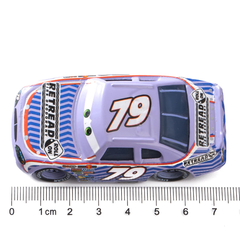 Children Car Disney Pixar Cars 3 Lightning McQueen Toys Jackson Storm The King Mater 1:55 Diecast Metal Alloy Model Car Kid Gift