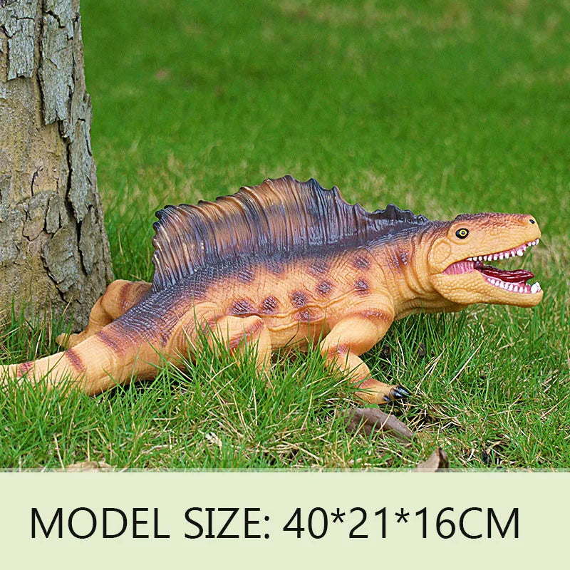 25-84cm Large Dinosaur Shark Model Toy For Kid Tyrannosaurus Rex Soft Puppets Animals Velociraptor Jurassic Worlds Children Toy