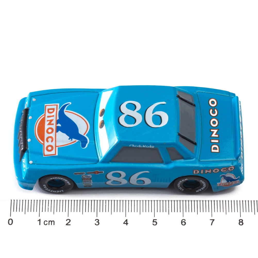 Children Car Disney Pixar Cars 3 Lightning McQueen Toys Jackson Storm The King Mater 1:55 Diecast Metal Alloy Model Car Kid Gift