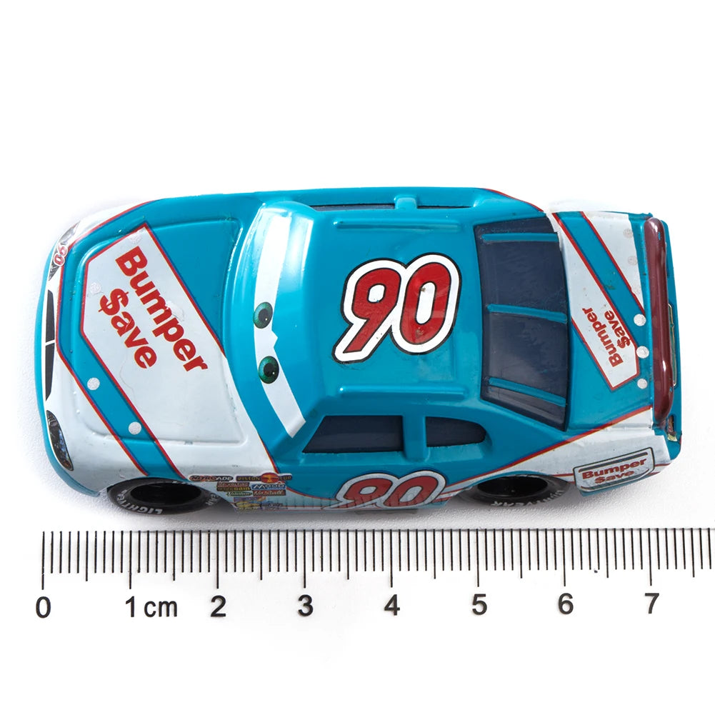 Children Car Disney Pixar Cars 3 Lightning McQueen Toys Jackson Storm The King Mater 1:55 Diecast Metal Alloy Model Car Kid Gift