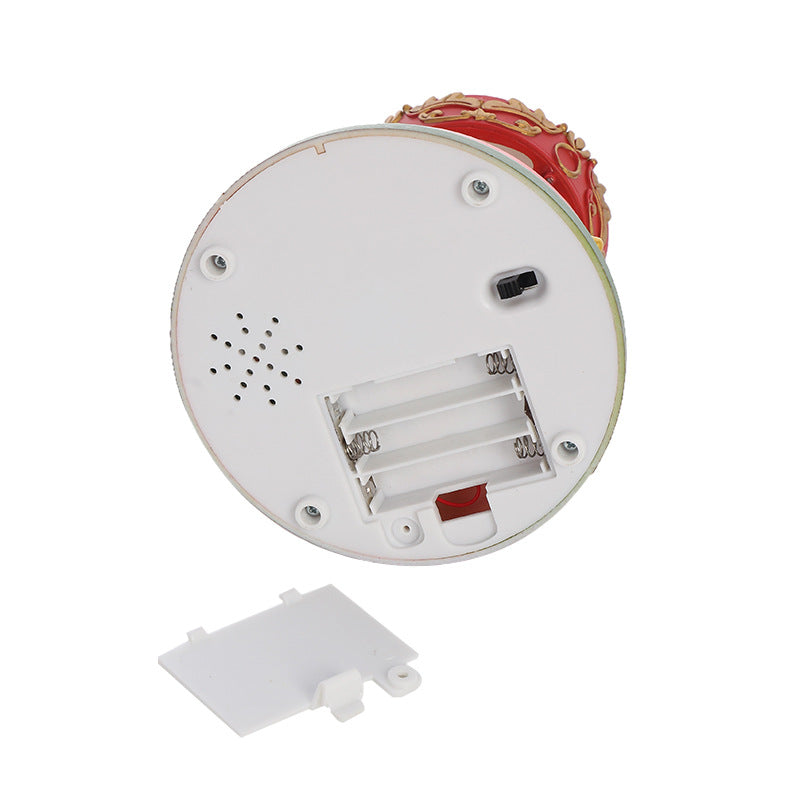 Christmas Music Glowing Carousel Ferris Wheel Christmas Tree Children's Room Party Night Light Decoration Products Home Gifts