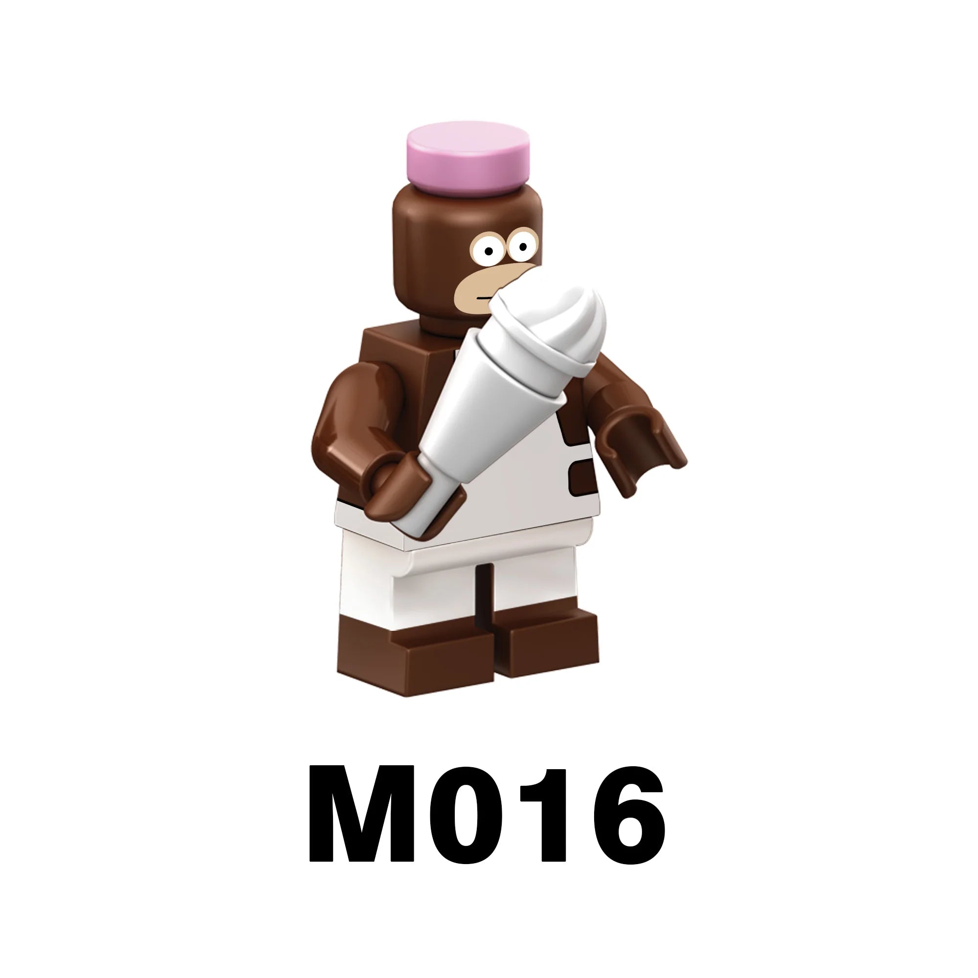 Disney Building Blocks Cartoon Comedy Simpson Family Mini Model Figures Assemble Action Bros Figures Building Blocks Toys