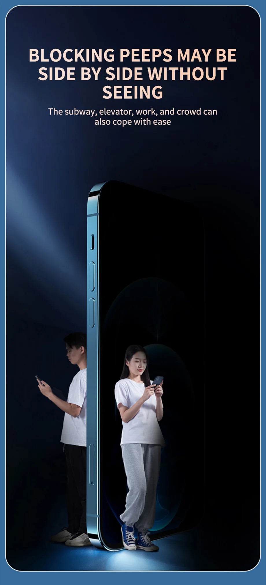 1-4Pcs Privacy Screen Protector for iPhone 14 13 11 12 Pro Max Mini 8 Plus Anti-spy Protective Glass for iPhone 15 16 17 XS MAX