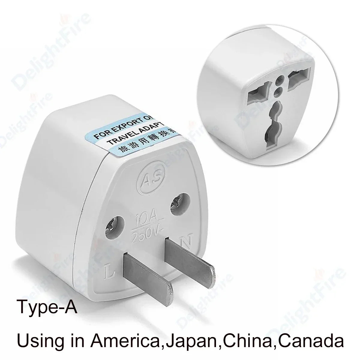 KR Plug Adapter Multifunction Universal AU UK US To EU Electrical Socket Type E/F France Spain Plug Travel Adapter AC Outlet