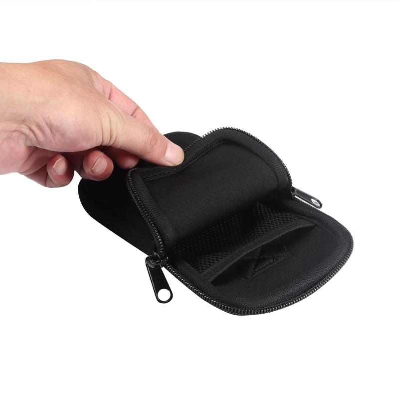 Cell Phone Pouch For iphone Samsung Motorola Xiaomi Huawei Smartphone Stretch Material Zipper Sleeve Hanging Waist bag Universal