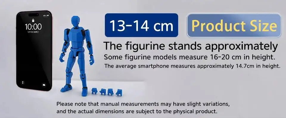 9L3D Printed Anime Jujutsu Kaisen Sukuna Yuji Yuta Satoru Gojo Lucky Dummy 13 Movable Shapeshift Action Figures Mannequin Toys