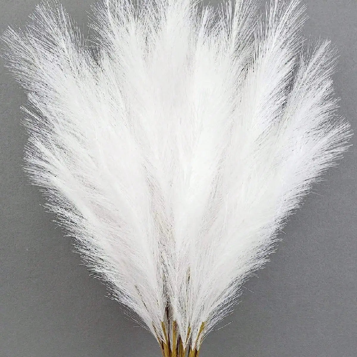 5/10/20pcs Red Artificial Reeds,55cm/21.65in Tall Plush Faux Grass,Large General Pampas Tree Branches,Wedding Party Decoration