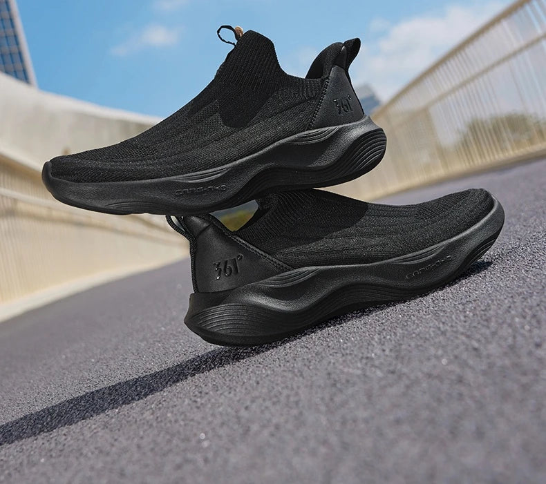 361 Degrees Women Running Shoes Spring New Mesh Thick Bottom Rebound Casual Shock-absorber Durable Female Sneaker 682512238