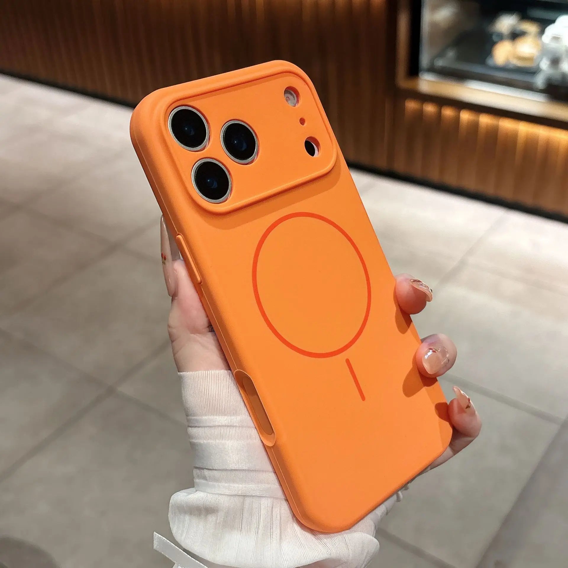 Liquid Silicone Phone Case For Magsafe For iPhone 17 16 15 14 13 Pro Max Air Plus Cases Magnetic Wireless Charging Soft Cover