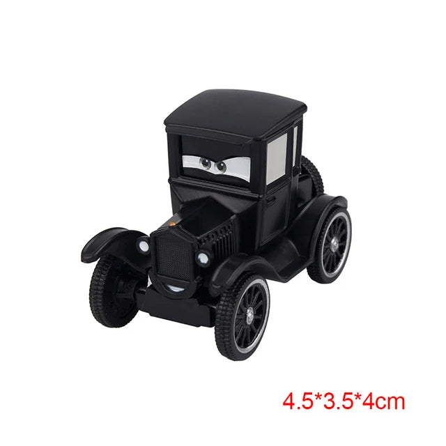 Disney Pixar Cars 2 3 Toys Lightning McQueen Truck Uncle Mack 1:55 Diecast Mater Piston Cup Fritter Frank Model Child Kids Gifts