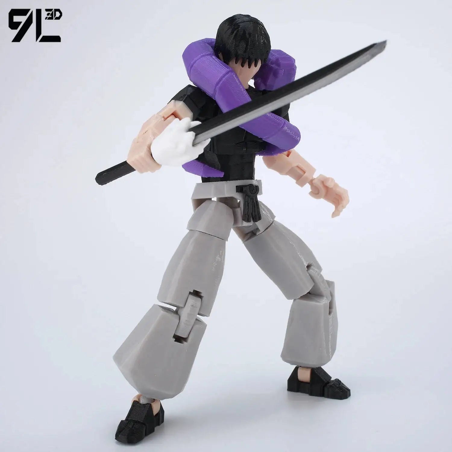 9L3D Printed Anime Jujutsu Kaisen Sukuna Yuji Yuta Satoru Gojo Lucky Dummy 13 Movable Shapeshift Action Figures Mannequin Toys