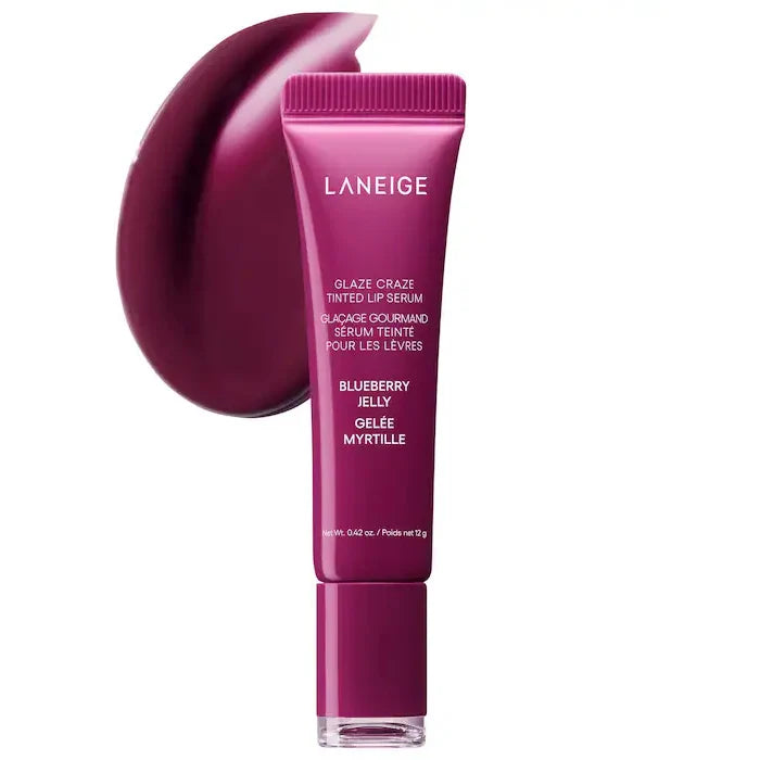 LANEIGE Hose Lip Honey Lip Glaze Moisturizing Brightening Colored Lip Balm Lips Tint Soft Tube Make Up Beauty Lips Care