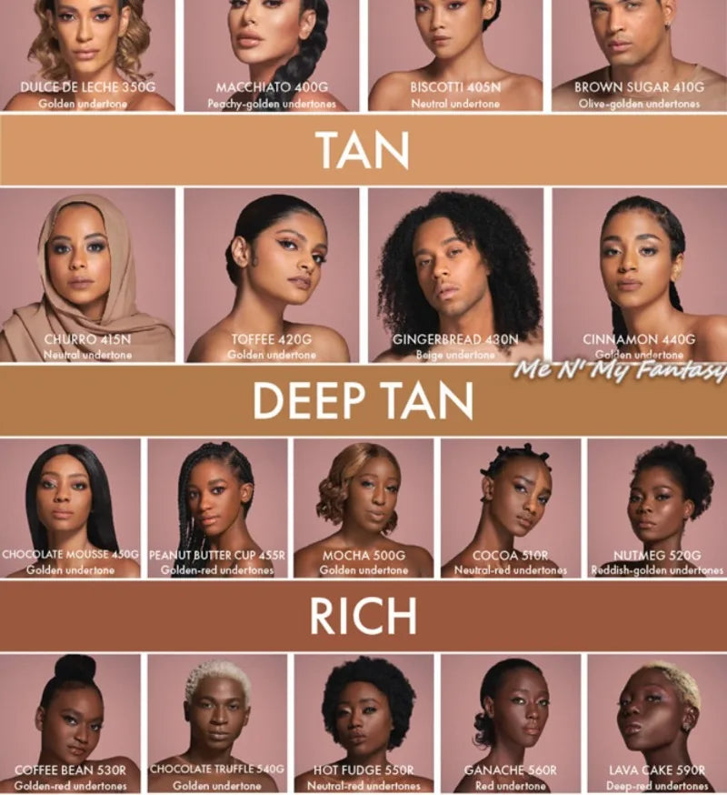 Huda Beauty Flawless Liquid Foundation Matte Concealer Long-lasting Moisturizing Nourishing Facial Makeup Breathable Cosmetics