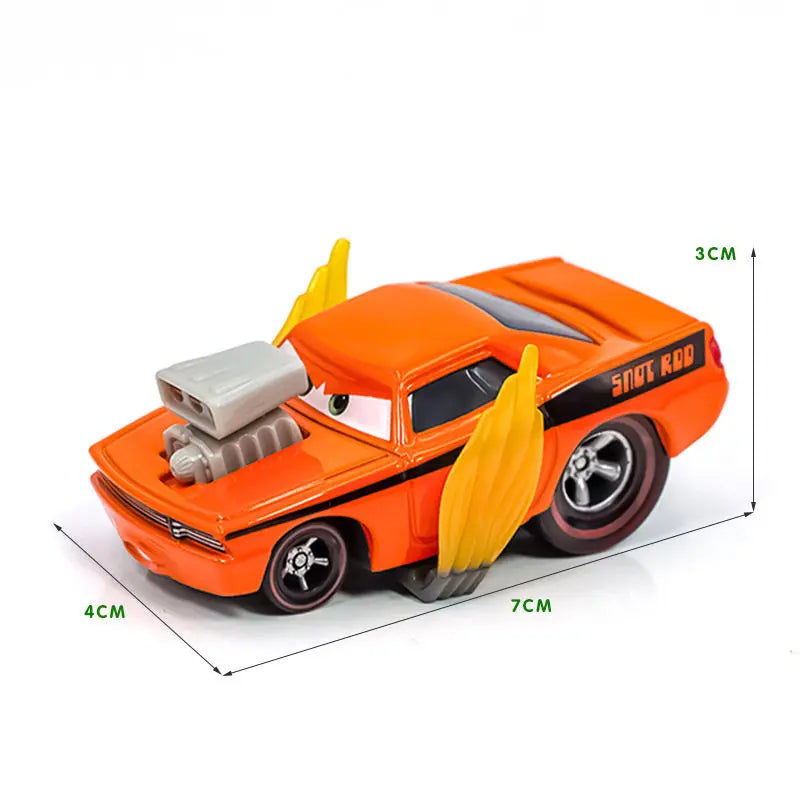 Disney Pixar Cars 2 3 Toys Lightning McQueen Truck Uncle Mack 1:55 Diecast Mater Piston Cup Fritter Frank Model Child Kids Gifts