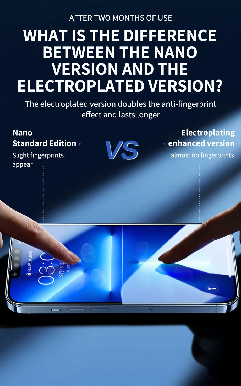 3Pcs Tempered Glass for iPhone 14 13 12 11 15 Pro Max Mini Screen Protector for iPhone 17 XR XS MAX 7 8 Plus 16 Protective Glass