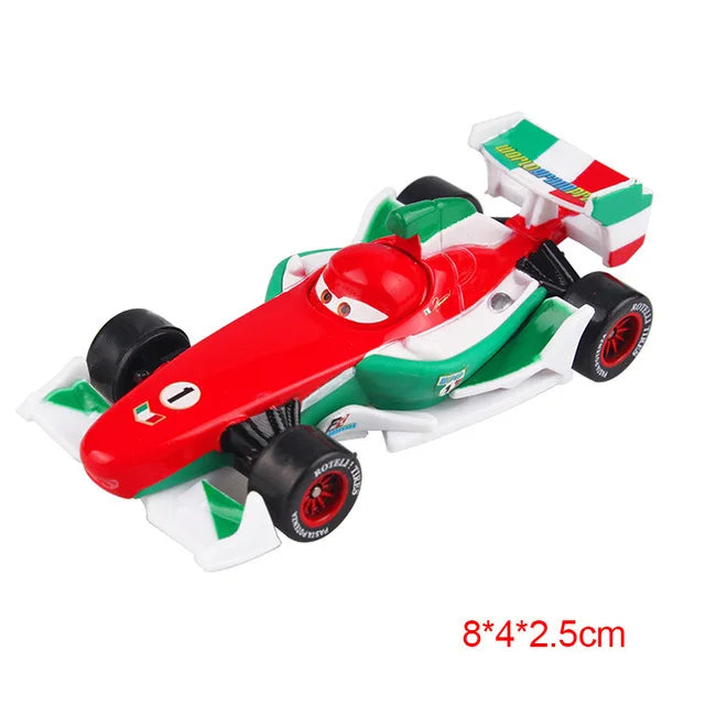 Disney Pixar Cars 2 3 Toys Lightning McQueen Truck Uncle Mack 1:55 Diecast Mater Piston Cup Fritter Frank Model Child Kids Gifts