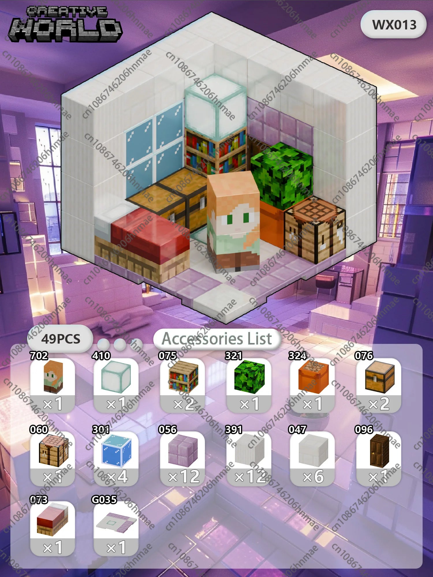 Magnetic Building Blocks Mine World Magnet Cube for Stacking Construction Brick Set Pixel Style Sensory Toys Kid Boys Girls DIY