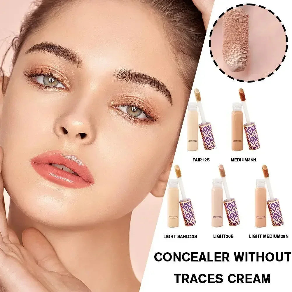 Liquid Concealer Oil-control Dark Circles Covering Freckles Corrector High-end Makeup Waterproof Natural Skin Makeup Cosmetics