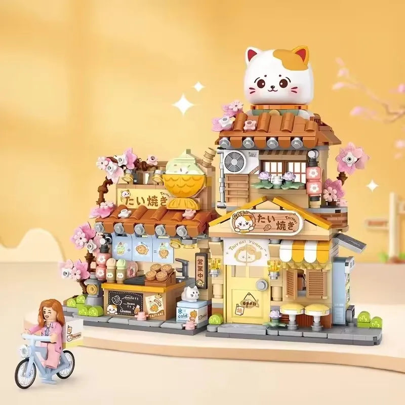 Flowers DIY decoration blocks Home decoration Model Building Blocks toys Assembly Toy Christmas Gift for Children Adult 4811