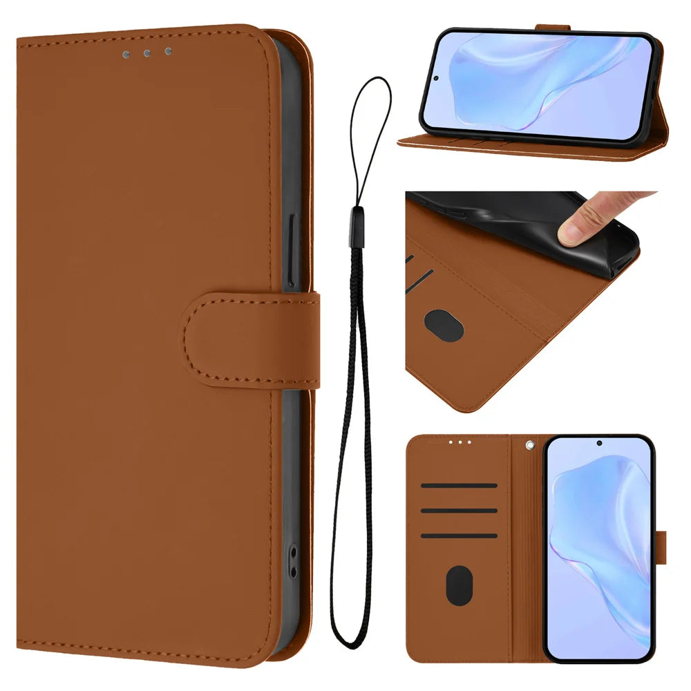 Fundas Honor 400 Smart Case Leather Flip Wallet Book Cover For Coque Huawei Honor 400 Smart LGN-NX1 Magnetic Protect Phone Case