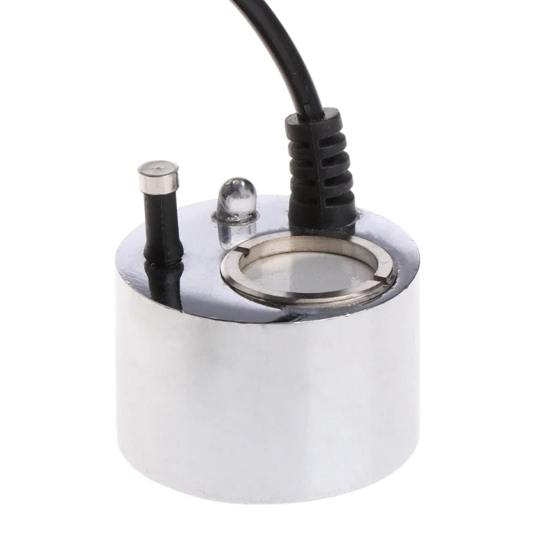 2023 New Maker Fogger Water Fountain Pond Fog Machine Atomizer Air Humidifier with Red LED Light for Office Home Aquarium