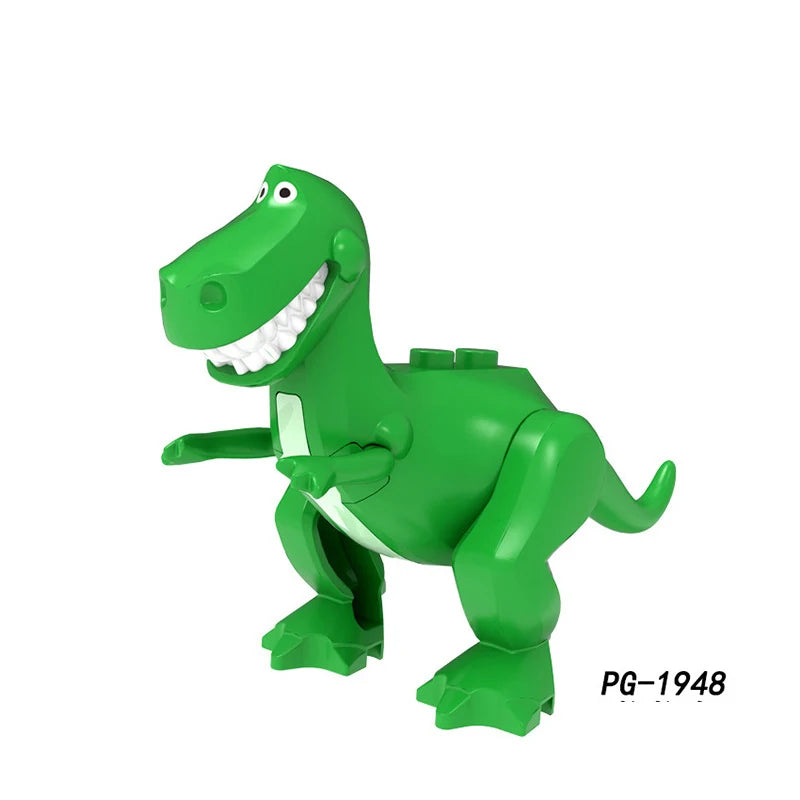 Disney Building Blocks Cartoon Comedy Simpson Family Mini Model Figures Assemble Action Bros Figures Building Blocks Toys