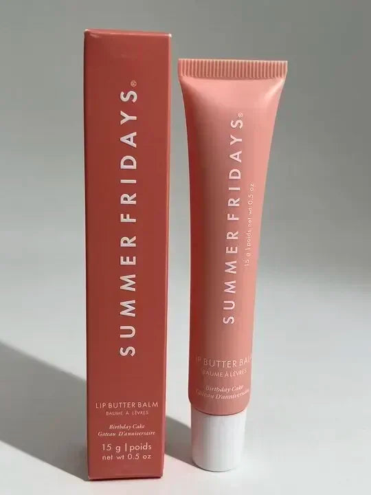 Summer Fridays Lip Balm Moisturizing Mirror Lip Gloss Lip Vanilla Pink Sugar Coffee Cake Smell Lipstick Transparent Oil Makeup